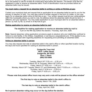 Type E - Notice
